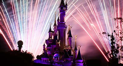 Disneyland i Fajerwerki jak z Bajki.