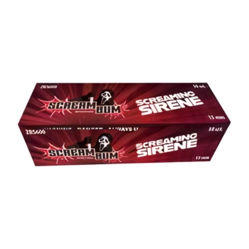 SCREAM BUM SCREAMING SIRENE ZBS600 ZOM BUM - 50 sztuk (całe opakowanie)