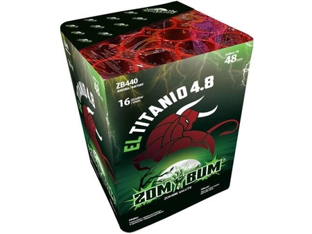 Zom Bum El Titanio 4.8 ZB440 - 16 strzałów 1.9"