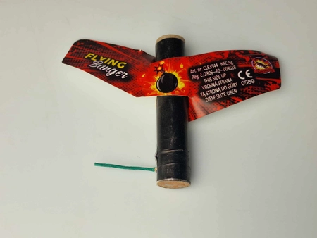 Motyl hukowy Flying Banger CLE3544 - 1 sztuka