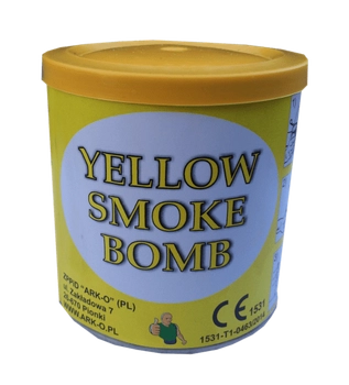 ARKO SMOKE BOMB - puszka - żólty