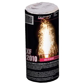 Fontanna Gold To Silver Sparkles F2 Prof XF2010 -  60 sekund - 5m
