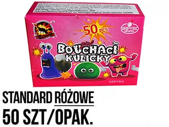 Bouchaci kulicky GIRL CLE8034-G/BAL - 50 sztuk