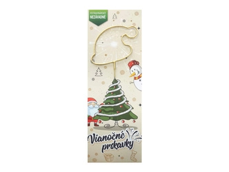 Zimne ognie 33cm VPV21 - Czapka św Mikołaja