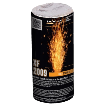 Fontanna Gold Sparkles F2 Profi XF2009 - 60 sekund - 5m