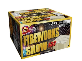 Fireworks Show CLE4561 - 133 strzałów 1"/1.2"