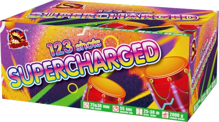 Supercharged CLE4586 - 123 strzały 1"-1.2"