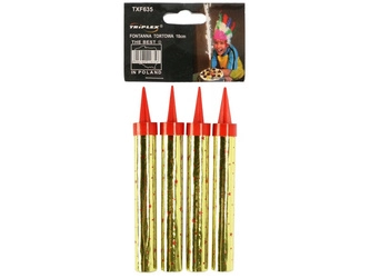 Fontannny tortowe TXF635 10cm - 4 sztuki