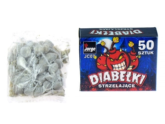 Strzelające Diabełki "Mini-Boom" JC07 - 50 sztuk