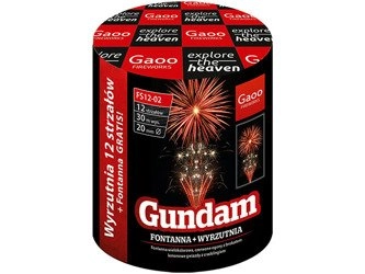 Gundam FS12-02 - fontanna + 12 strzałów 0.8"