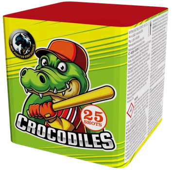 CROCODILES 2520MIXBL - 25 strzałów 0.8"