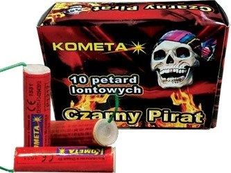 Petardy Lontowe Czarny Pirat P1217 - 10 sztuk