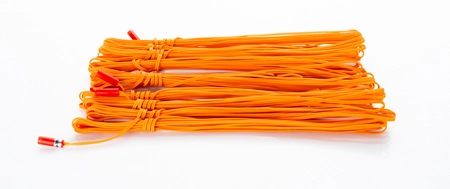 e zapałka spArkcontrol - zapalnik (zapłonnik) pirotechniczny typu ematch EM-ORA-300R/K pomarańczowy -> czerwony - 300cm -  opak: 10szt