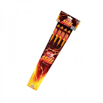 Zestaw rakiet Hell rocket RS4H14 - 4 sztuki