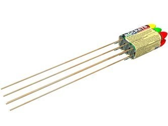 Rakietki JORGE ROCKETS JR04 - 6 sztuk