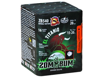 Zom Bum El Titanio ZB540 - 16 strzałów 0.8"