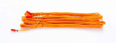 e zapałka spArkcontrol - zapalnik (zapłonnik) pirotechniczny typu ematch EM-ORA-300R/K pomarańczowy -> czerwony - 300cm -  opak: 5szt