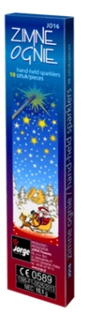 ZIMNE OGNIE 16CM J016  - 10 sztuk