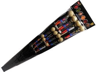 Rakiety Szelkowe Alcor with Display Shells PSR008 - 11 sztuk