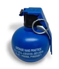 Granat rozpryskowy treningowy P67 NATO - proszek metalowy