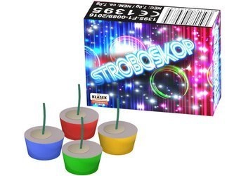 Mały biały stroboskop S12S - 4 sztuki