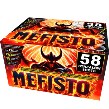 MEFISTO CB103 - 58 strzałów 1"-1.2"