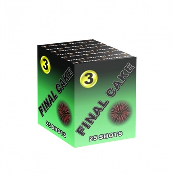 FINAL CAKE 3 XB3006 - 25 strzałów 1.2"