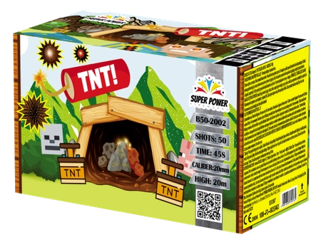 TNT B50-2002 - 50 strzałów 0.8"