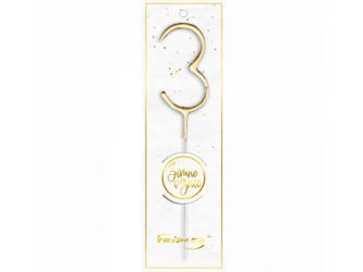 Zimne ognie CYFRA "3" TXF803