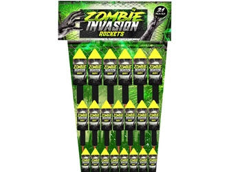 Rakiety Zombie Invasion RS21Z - 21 sztuk