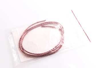 Niemiecki lont sznurowy WANO czerwony (bardzo szybki 10.5cm/s) 1m