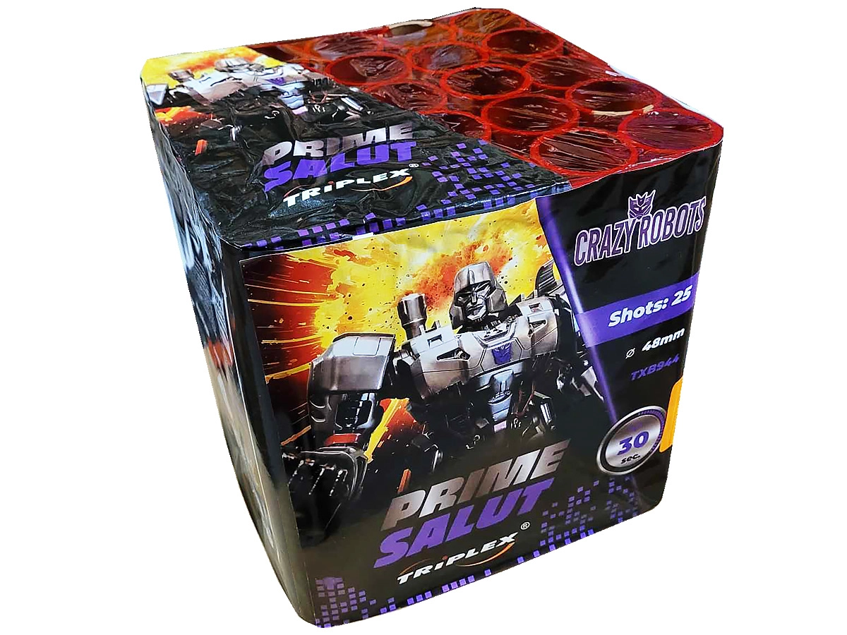 Prime Salute CRAZY ROBOTS TXB944 - 25 strzałów 1.9