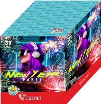NEW YEAR party SFC8361 - 36 strzałów 1.2"