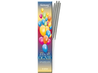 Zimne ognie 28cm BALONY TXF748C - 10 sztuk