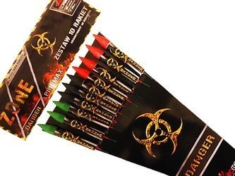 Zestaw rakiet Danger PXR210 - 10 sztuk
