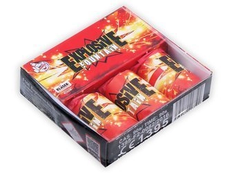 Crackling Explosive Fountain F10E - 3 sztuki