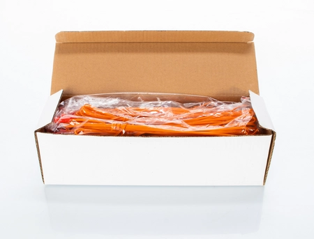 e zapałka spArkcontrol - zapalnik (zapłonnik) pirotechniczny typu ematch EM-ORA-200R/K pomarańczowy -> czerwony - 200cm -  opak: 50szt (pełne opakowanie)