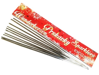 Złote zimne ognie 28cm EXCLUSIVE VP28E - 10 sztuk