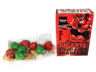 Strzelajace diabełki GAOO POP3 - 10 sztuk