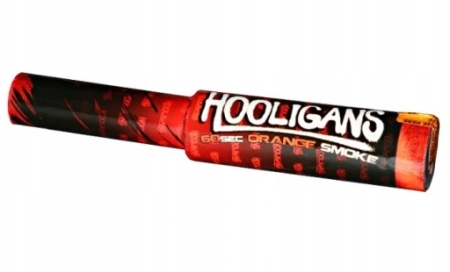Pochodnia dymna pomarańczowa Hooligans HDP60O - 60 sekund