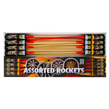 Rakiety Assorted rockets TR17 - TOMASZEK - 10 sztuk