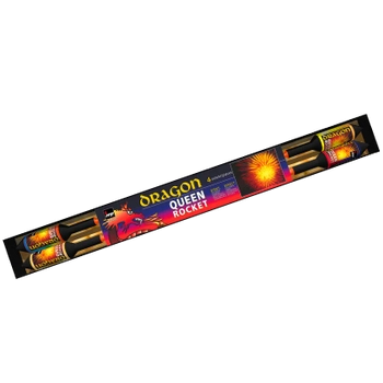 Rakiety DRAGON QUEEN ROCKET N63501 - 4 sztuki