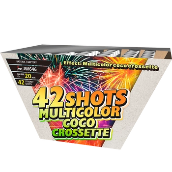 MULTICOLOR COCO CROSSETTE JW646 - 46 strzałów 0.8"