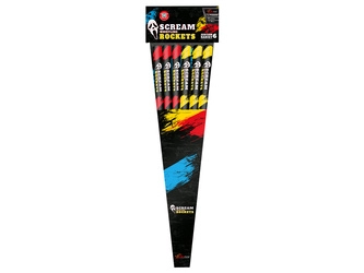 Zestaw Rakiet Scream PXR226 - 6 sztuk