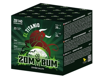 Zom Bum El Titanio ZB140 - 25 strzałów 0.8"