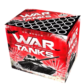 War of Tanks CLE4055 - 35 strzałów 36mm 1.4"