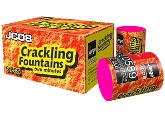 Crackling Fountains JC08 - 6 sztuk