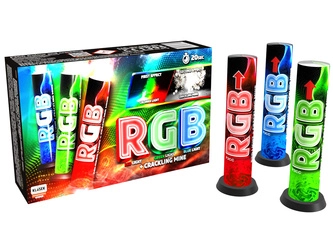 RGB Colour and crackling F3CC - 3 sztuki