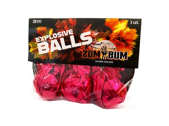 Zom Bum Explosive Balls ZB191 - 3 sztuki