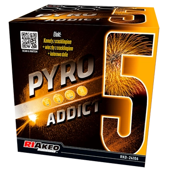 PYRO ADDICT 5 RKD-24106 - Riakeo - 36 strzałów 1.2"